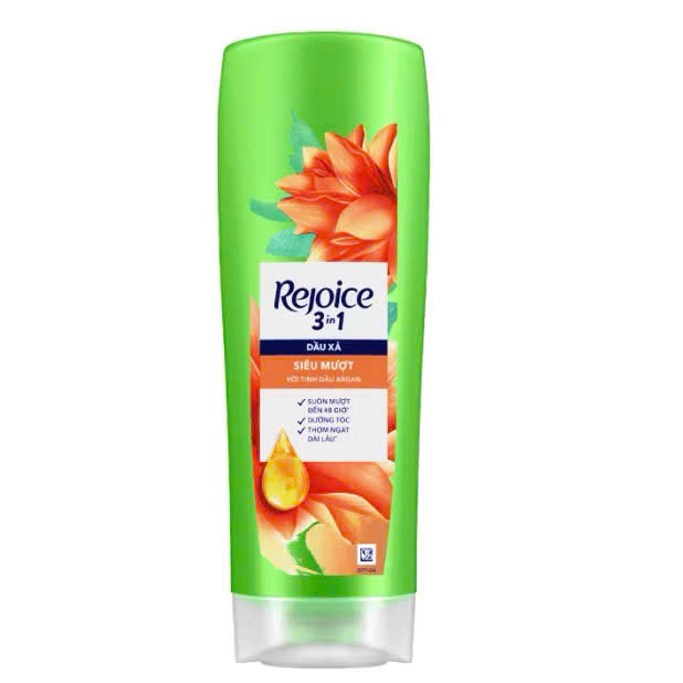 [Date mới] Dầu Xả Tóc Mềm Mượt REJOICE 320Ml