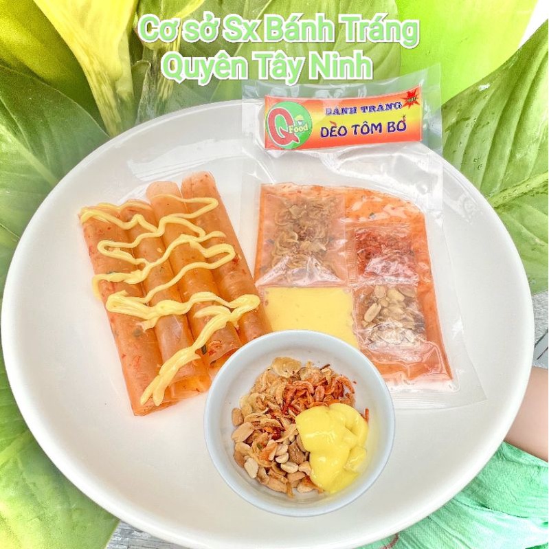 Bánh DẺO TÔM BƠ trứng gà siêu béo