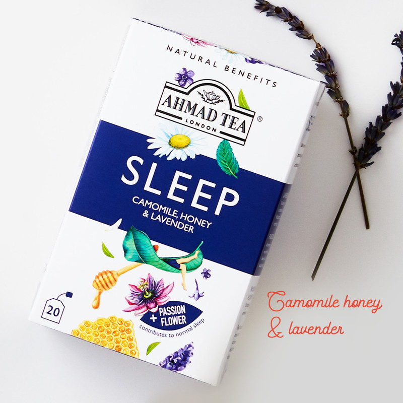 Trà thảo mộc Ahmad Organic Premium - SLEEP Infusion (Giấc ngủ ngon)