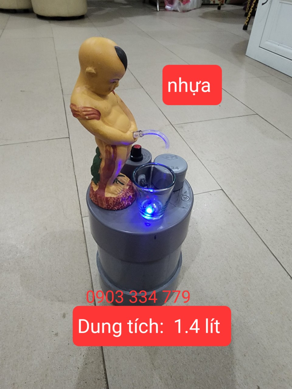 Máy rót ruou tự động chú tiểu