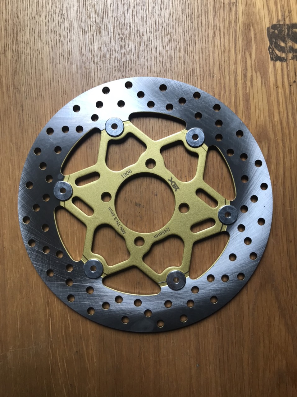 Đĩa thắng yaz kozi 245mm 267mm 4 lỗ ốc cho tất cả các dòng xe Honda Yamaha Suzuki Sym