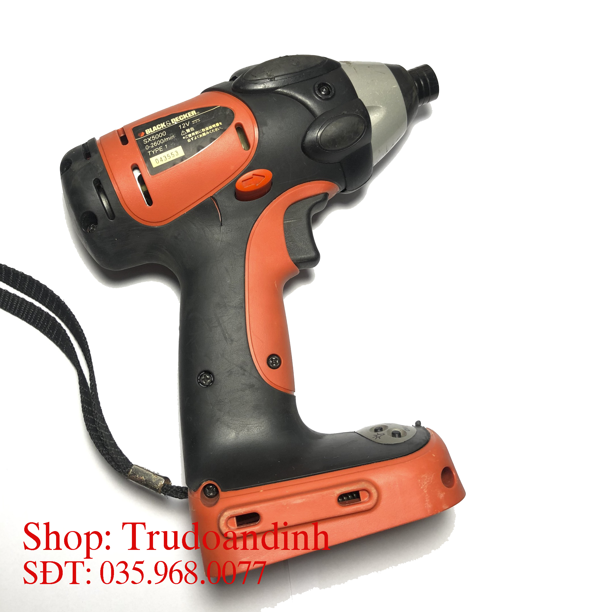 New Black & Decker sx5000/sx5500 + 4Ah cell battery