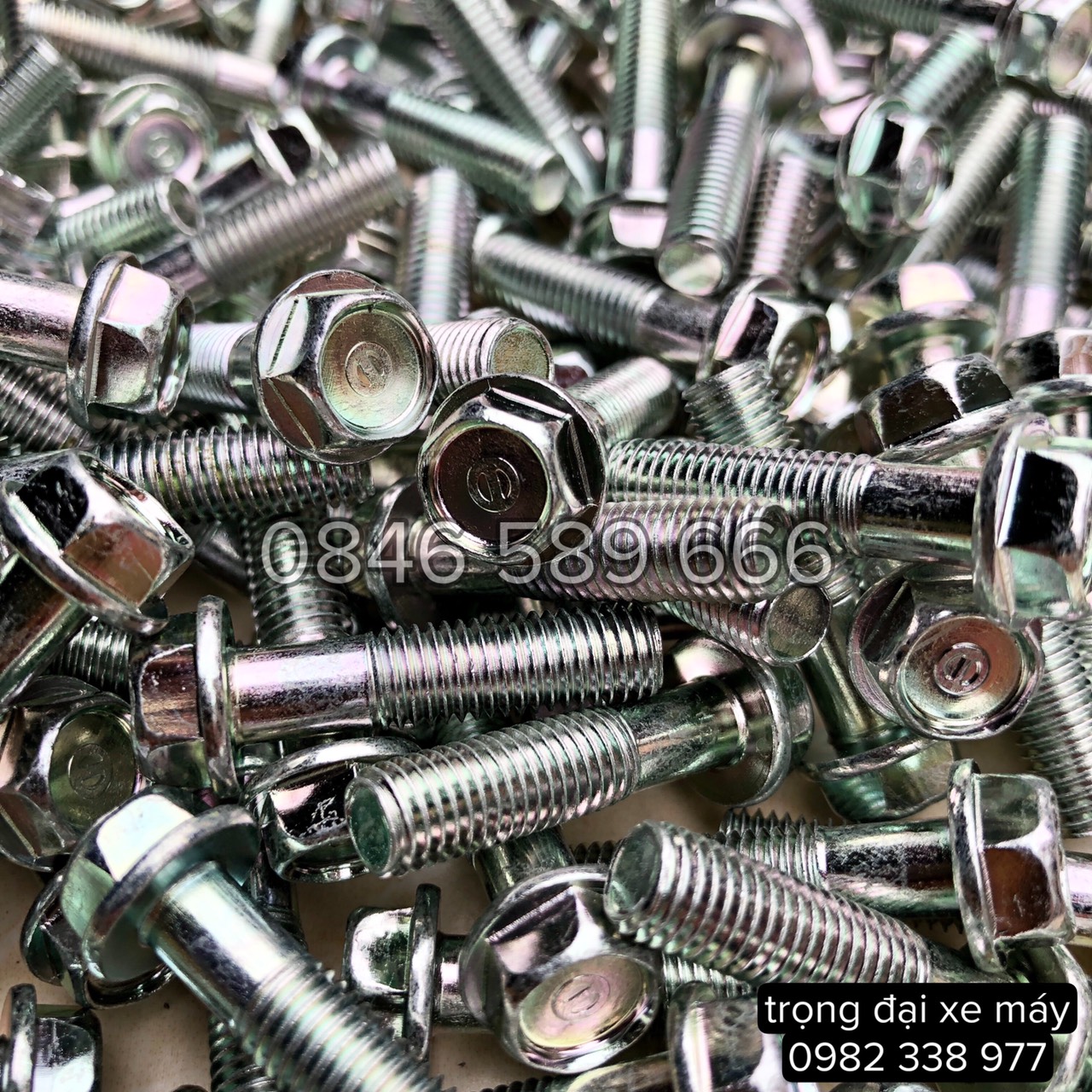 Taro Ốc Cổ Bô 6ly chờn Ren Nên Ốc 7 ly ( ốc 7ly dài 2,8cm khoá 10 )