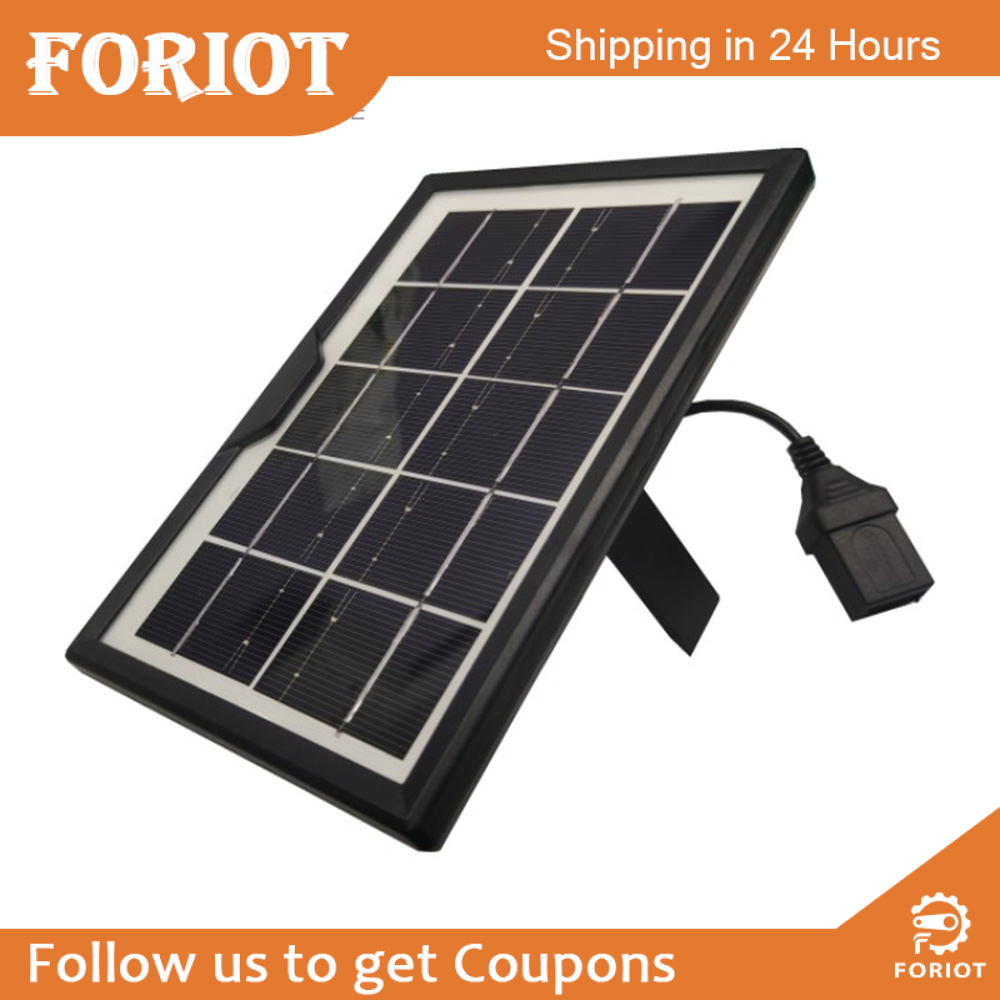 SHXZ diymore Solar Panel Continuously Power for Rechargeable Battery Camera 5V USB Solar Panel with Micro USB Port