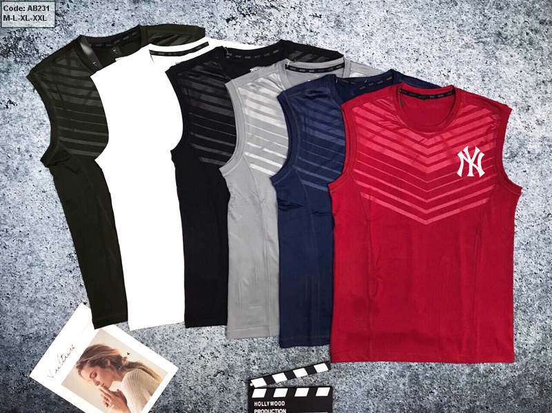 Áo thun nam 3 lỗ cao cấp New York