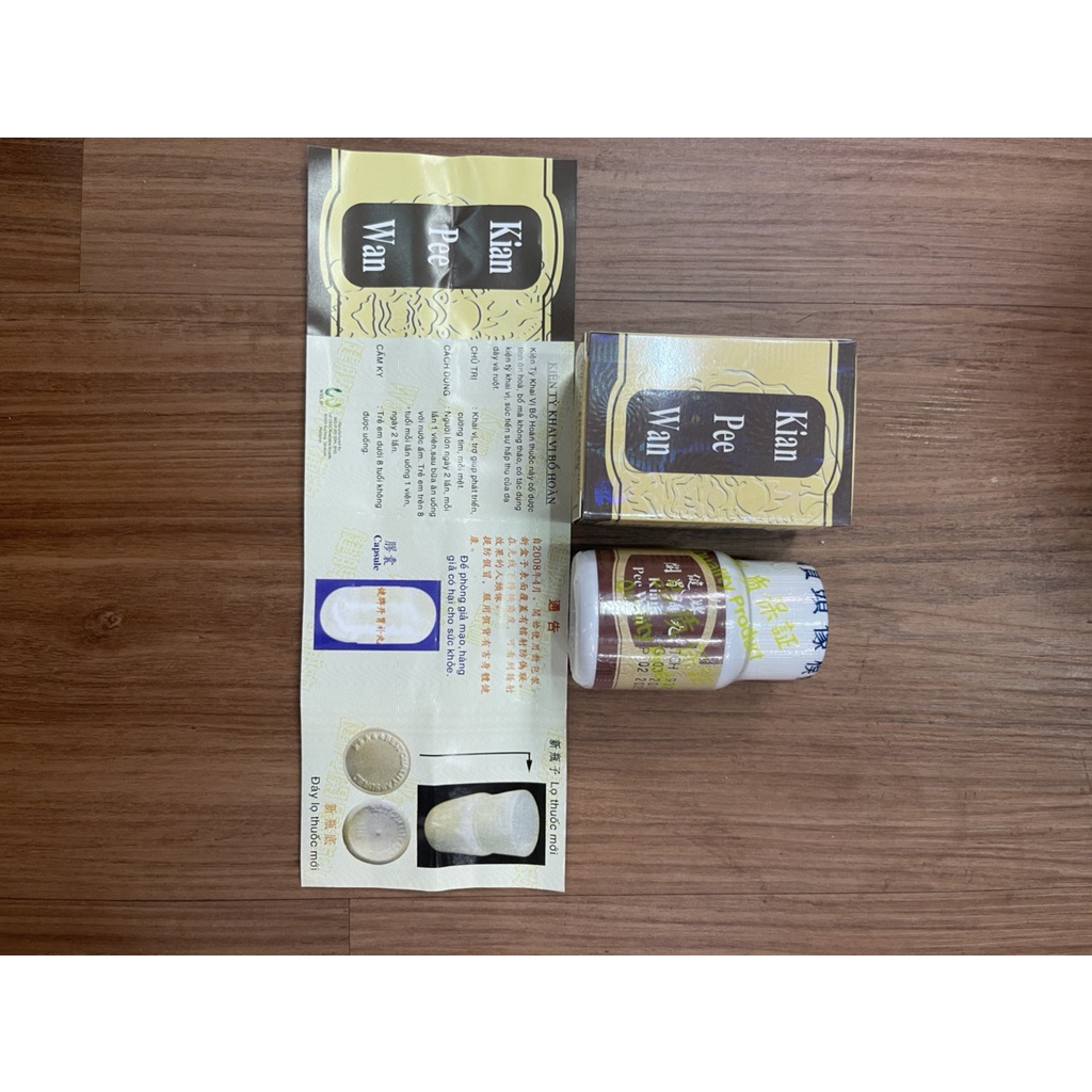 Kiện tỳ khai vị bổ tỳ hoàn bổ ăn