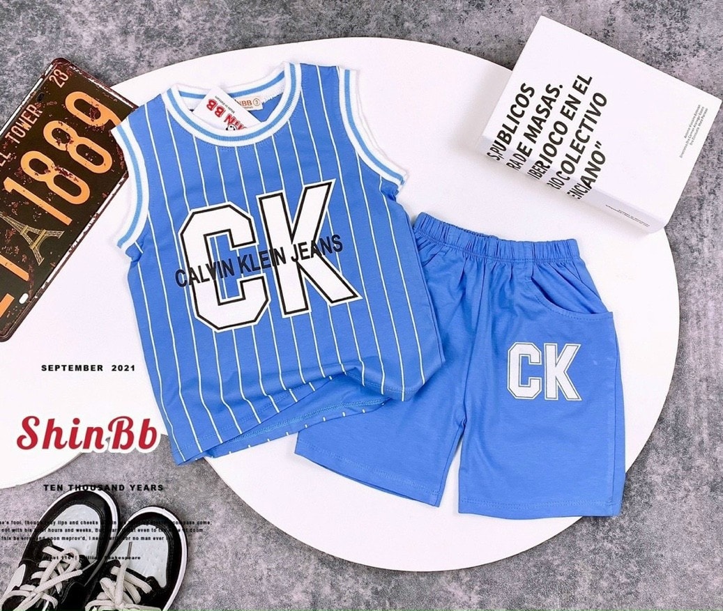 [SIZE ĐẠI+ CỒ] SÉT BỘ THUN SÁT NÁCH CK BÉ TRAI