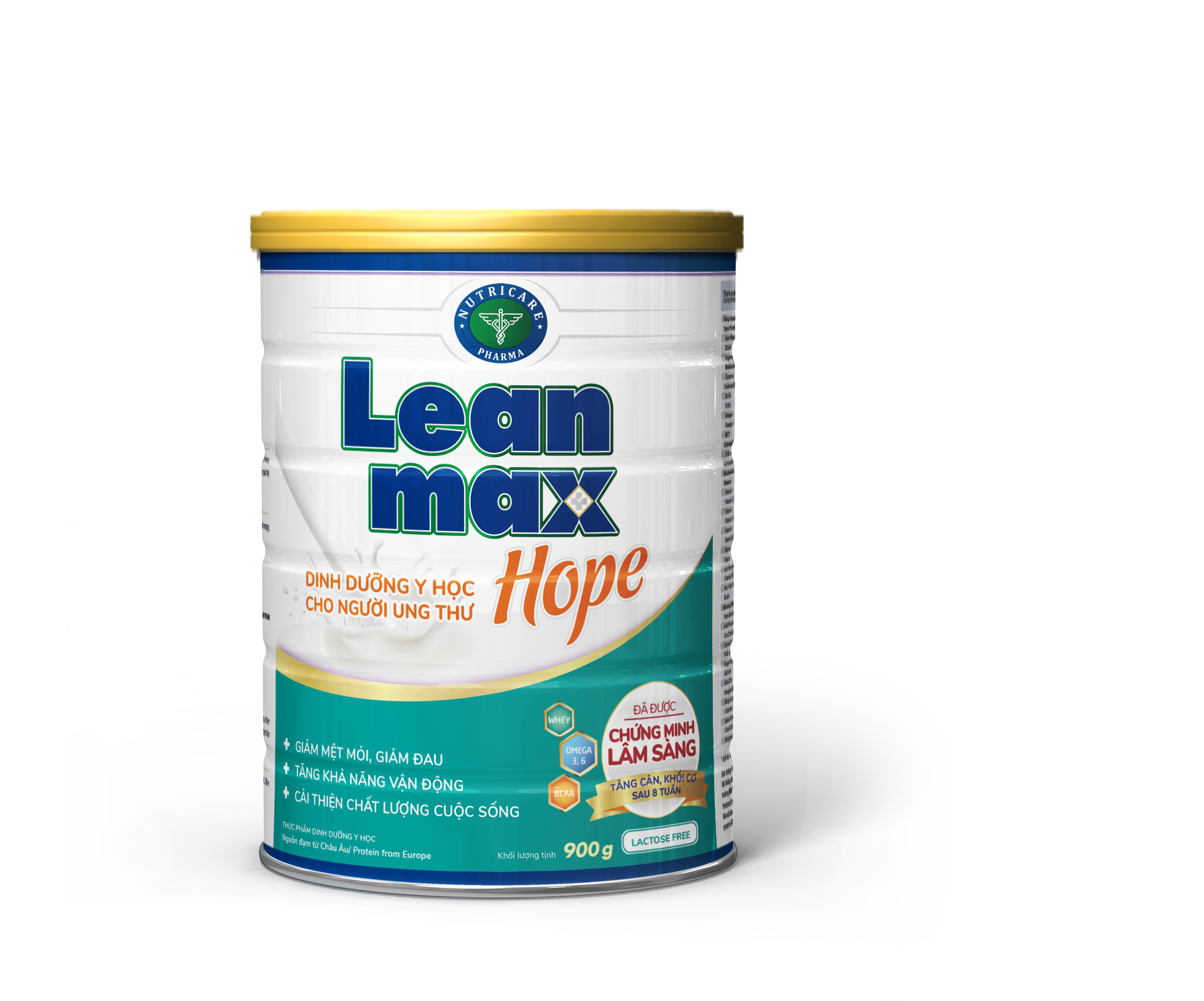 Sữa Leanmax hope 900G(sữa cho bệnh nhân ung thư)