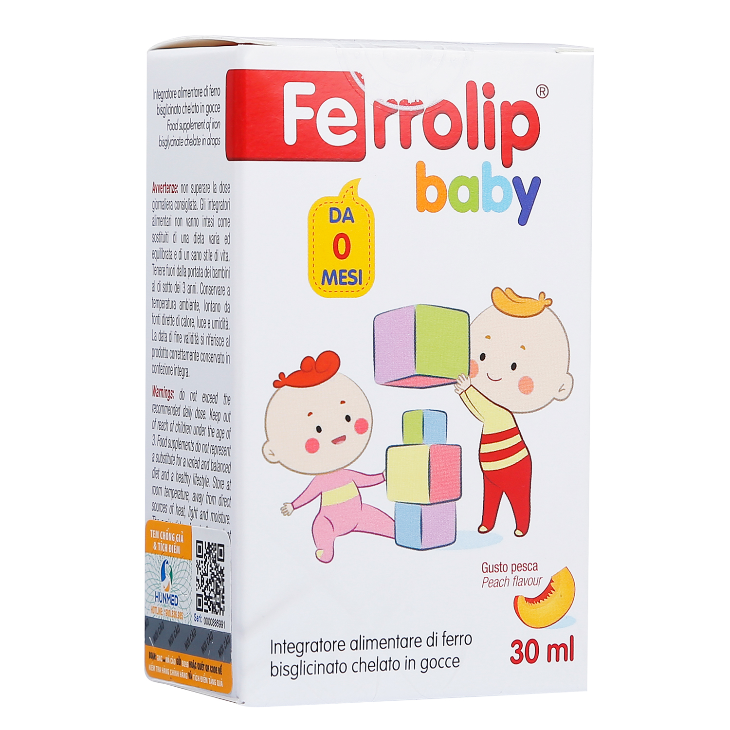 Sắt Amin cho bé Ferolip Baby 30ml