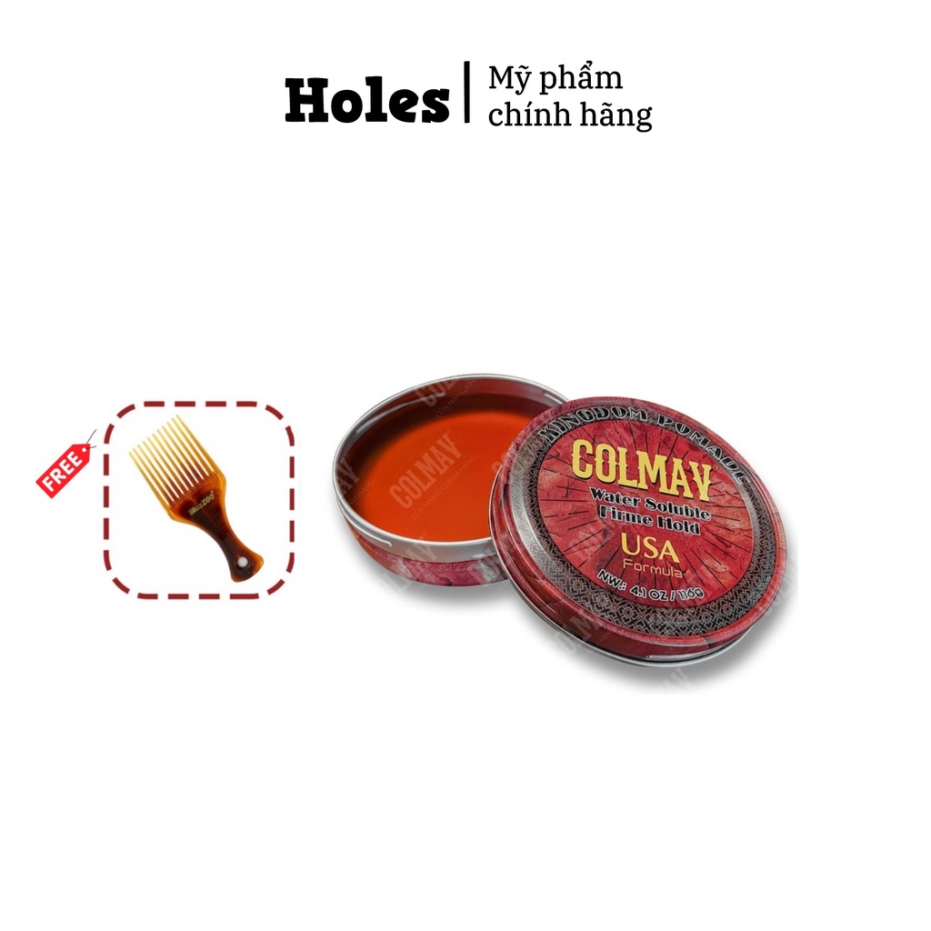 Sáp vuốt tóc Colmav Kingdom Pomade gốc nước 116gr