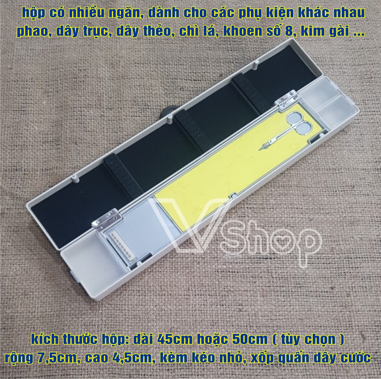 Hộp đựng phao , đựng phụ kiện câu cá