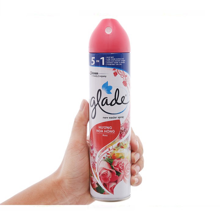 [HCM]Xịt Phòng Glade Hương Lavender 280ml