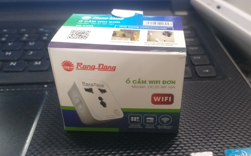 Ổ cắm wifi đơn Rạng Đông