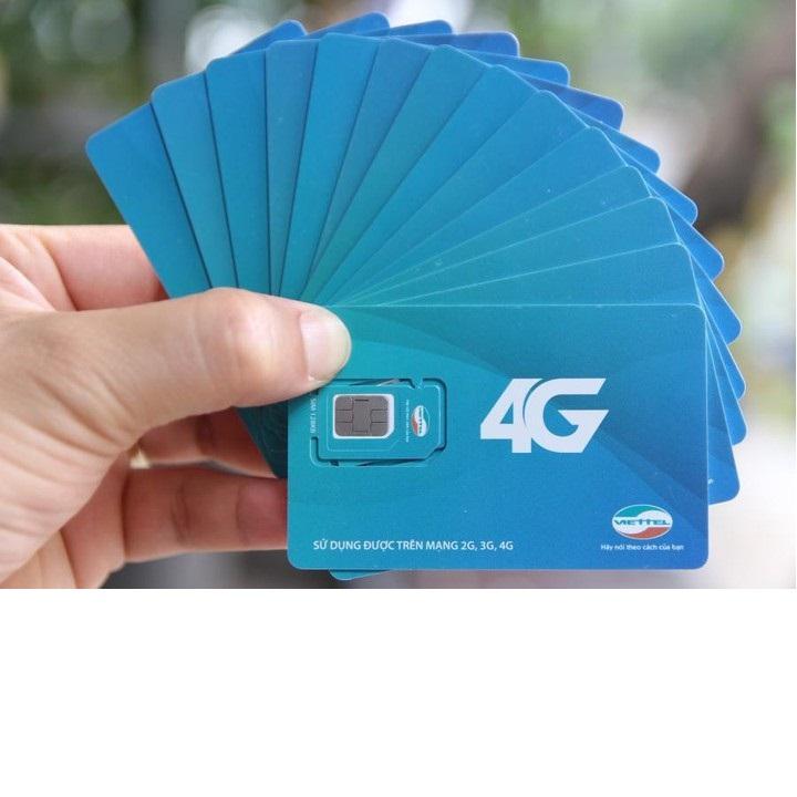 Sim 4G Viettel 4Gb tháng D500 Siêu rẻ