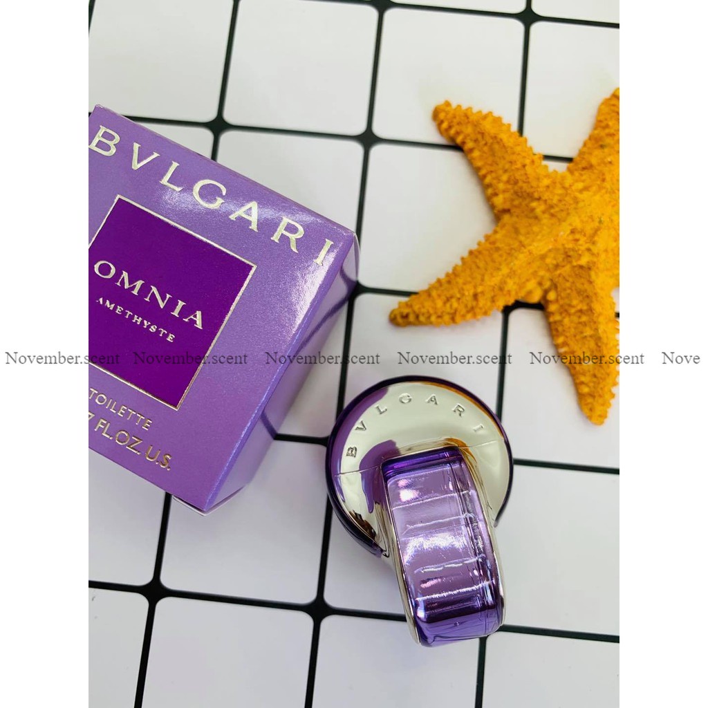 Nước hoa Bvlgari Omnia Amethyste EDT - ᴛᴇsᴛᴇʀ 5ᴍʟ/10ᴍʟ/20ᴍʟ