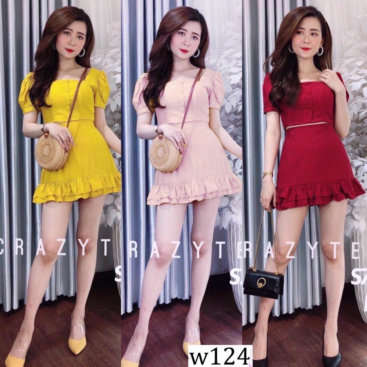 Sét váy vây cát hàn hàng đẹp