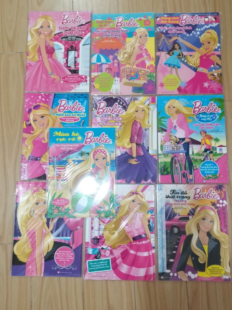Barbie Thủ Công Dựng Hình Thời Trang - Thời Trang Du Lịch (Tái Bản)