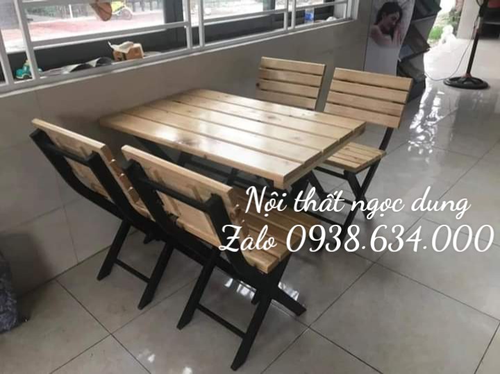 thanh lý bàn ghế xếp quán nhậu