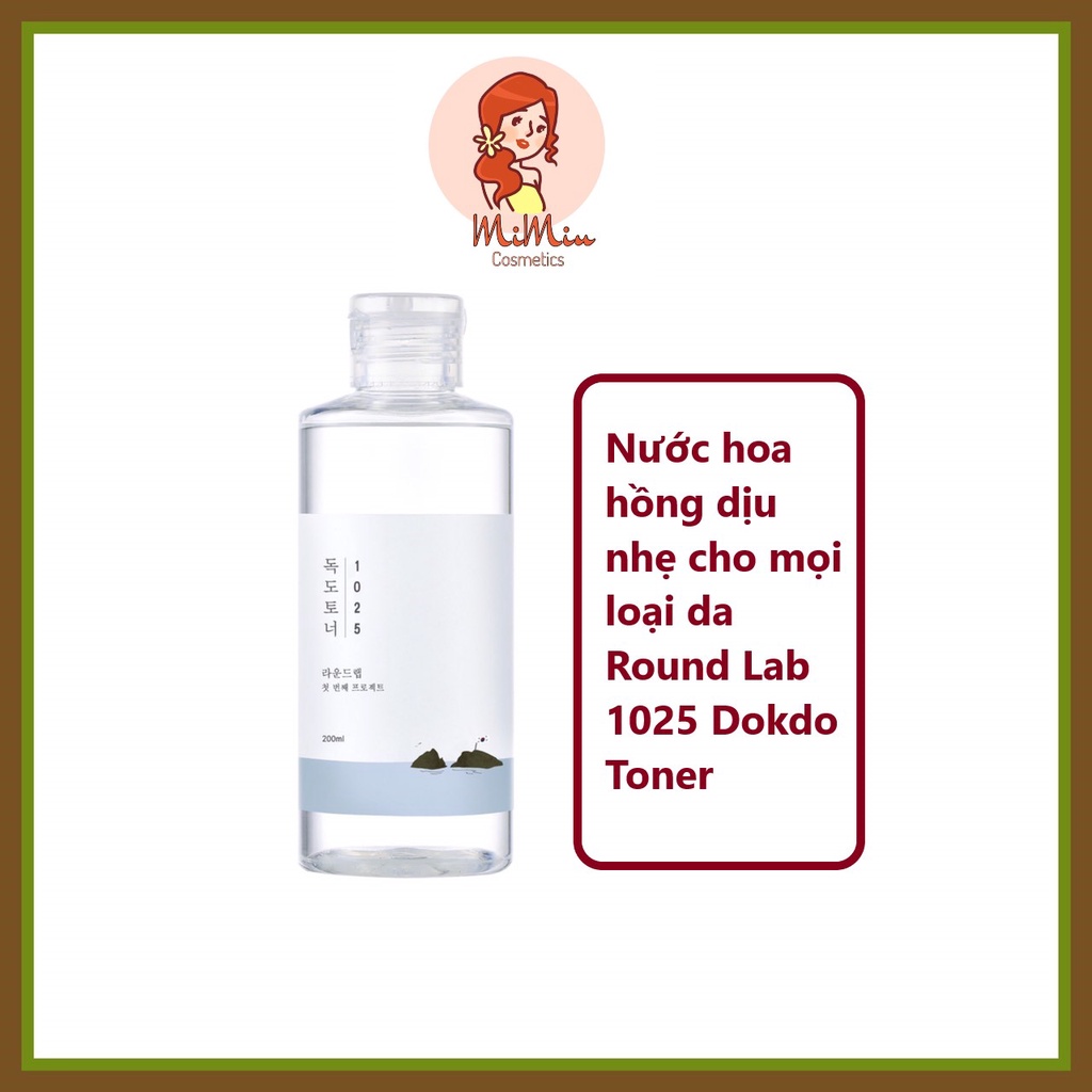 Nước hoa hồng Round Lab 1025 Dokdo Toner