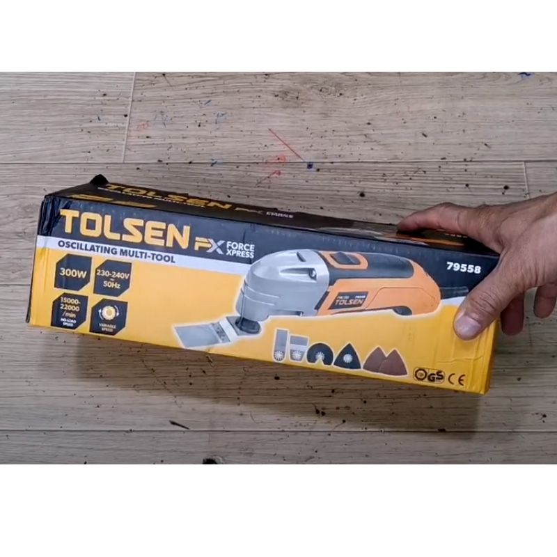 [ CHÍNH HÃNG ] Máy Cắt Rung Đa Năng 300W Tolsen 79558 [ Real | TSE ]