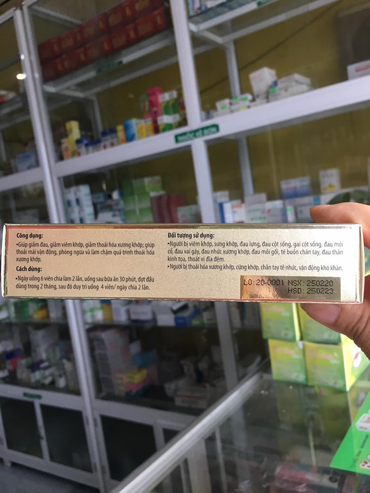 VIÊN XƯƠNG KHỚP BÁCH XÀ