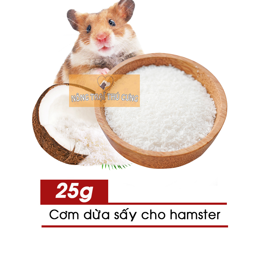 Cơm dừa vỗ béo cho hamster 25g -