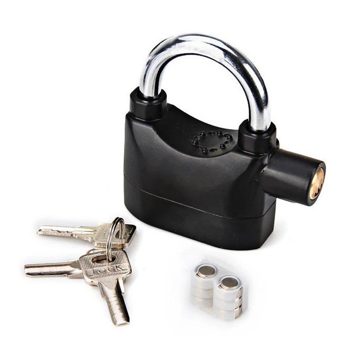 Ổ Khóa Chống Trộm , Ổ khóa chống cắt , Ổ Khóa Báo Động Chống Trộm , Bền Bỉ , Còi Hú To , Chống Nước , chống cưa , Chống Rỉ Sét , Bảo Hành Chất Lượng 12 Tháng