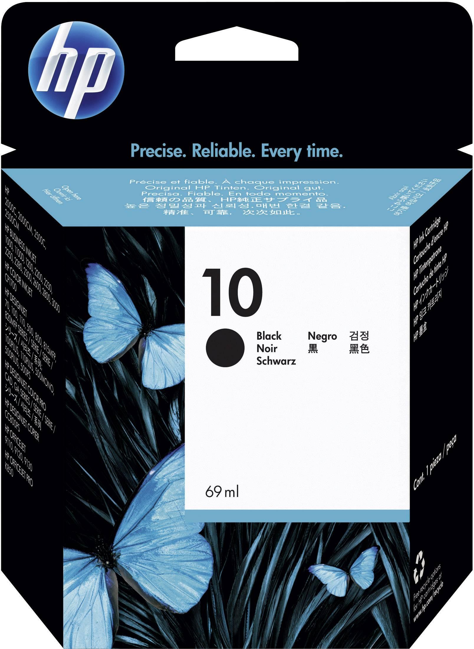 HP 10 Black Ink Cartridge (C4844A)