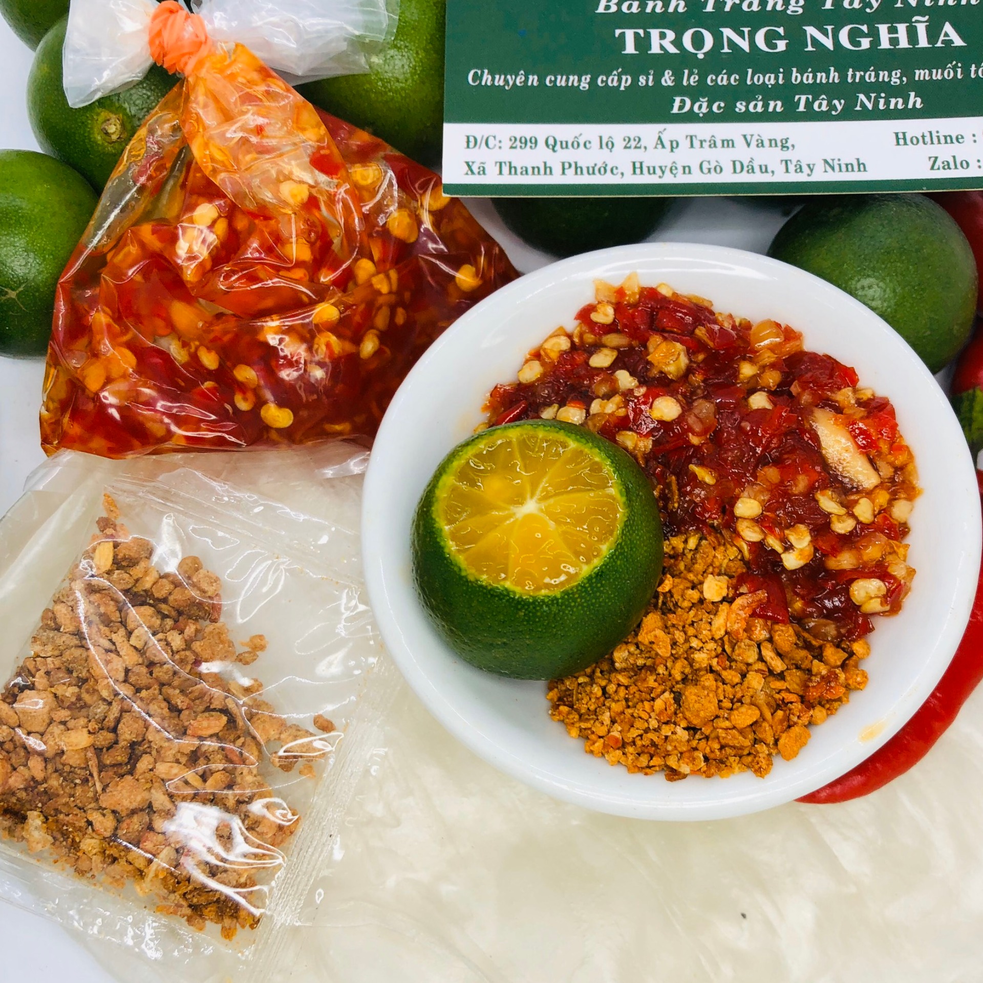[50Bịch] -Bánh Tráng Ớt Tắc Thượng Hạng