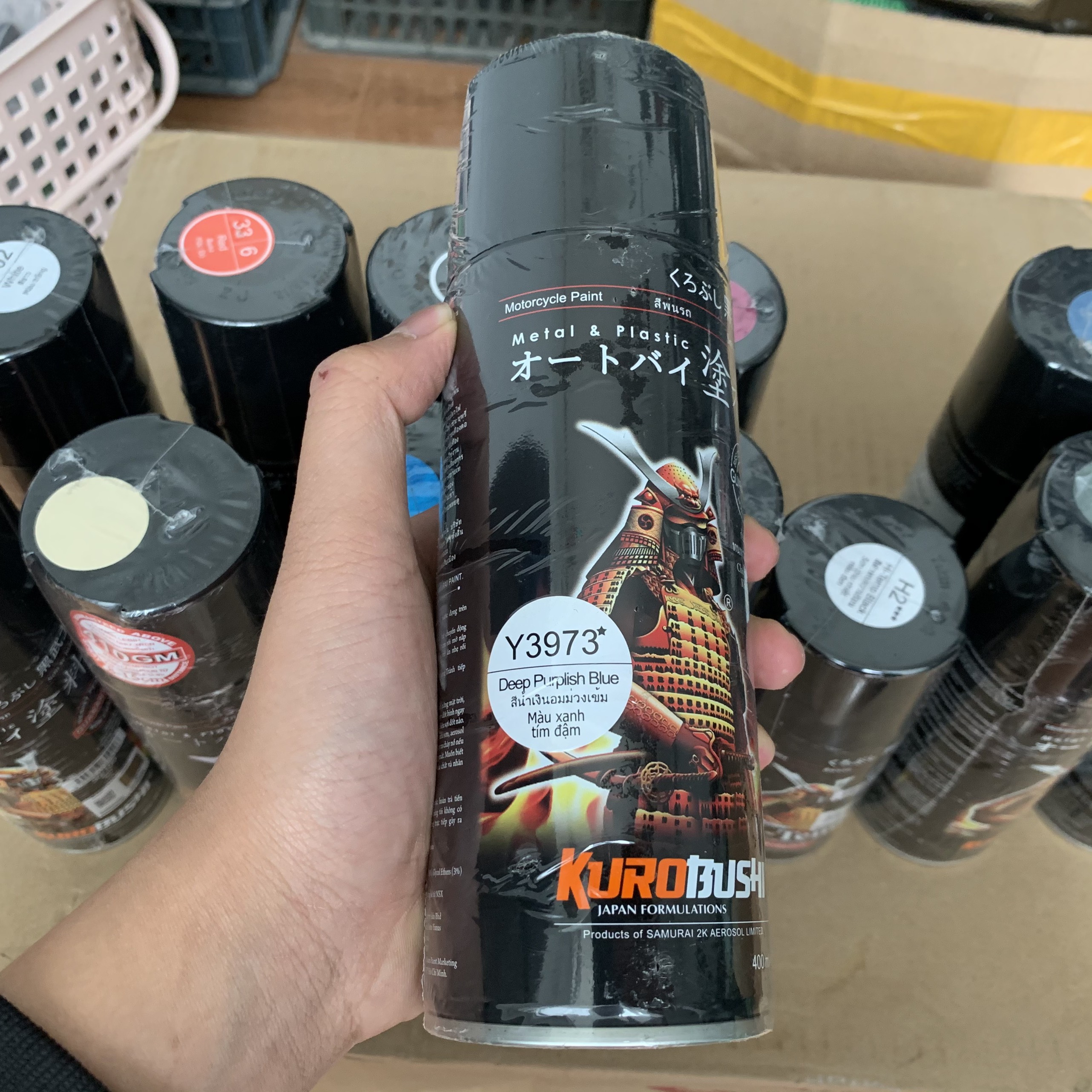 Sơn Samurai SƠN LÓT KPP*** sơn xịt xe máy