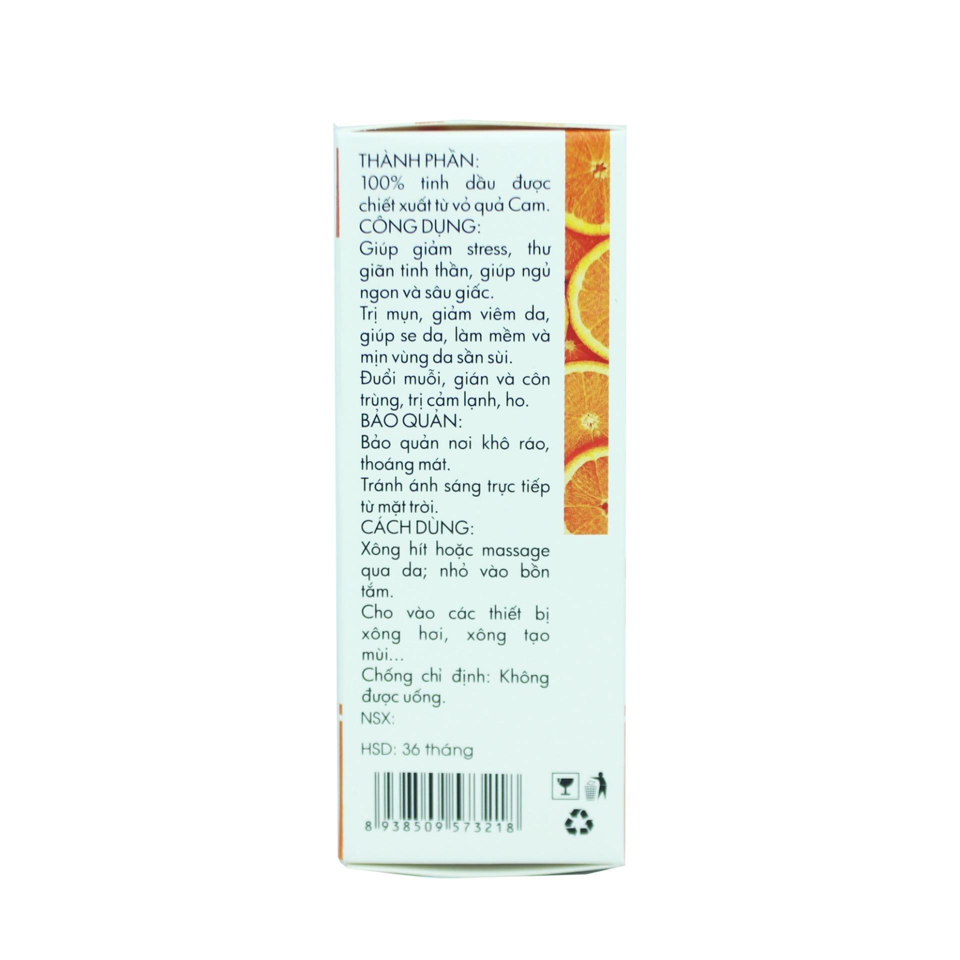 Tinh dầu cam Kim Vui 50ml