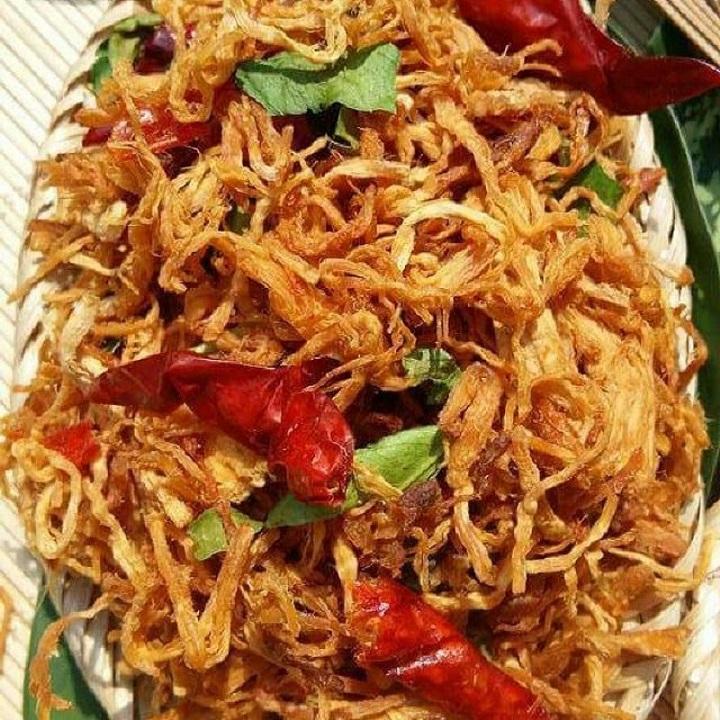KHÔ GÀ LÁ CHANH XÉ CAY 5KG BÒ ĐỘI NÓN