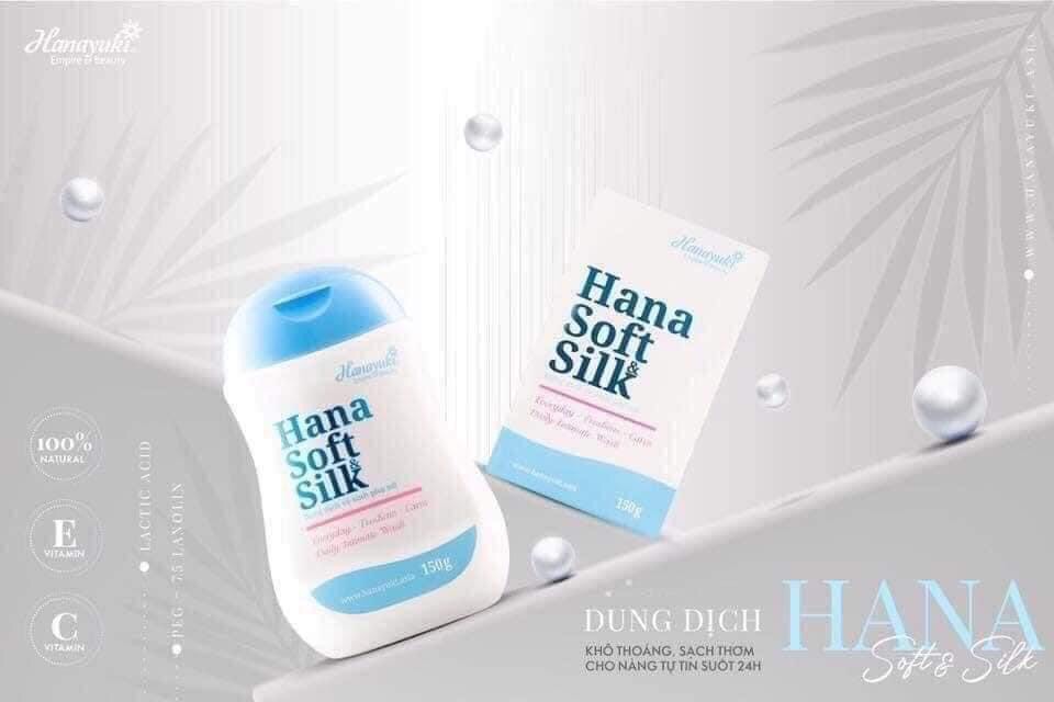 [HCM]10 chai dung dịch hana soft silk