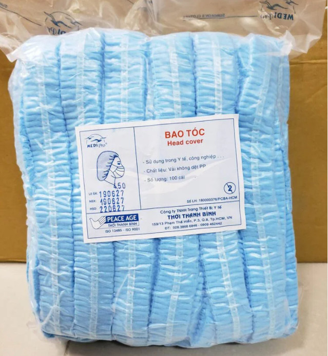 Nón phẩu thuật - bịch 100c