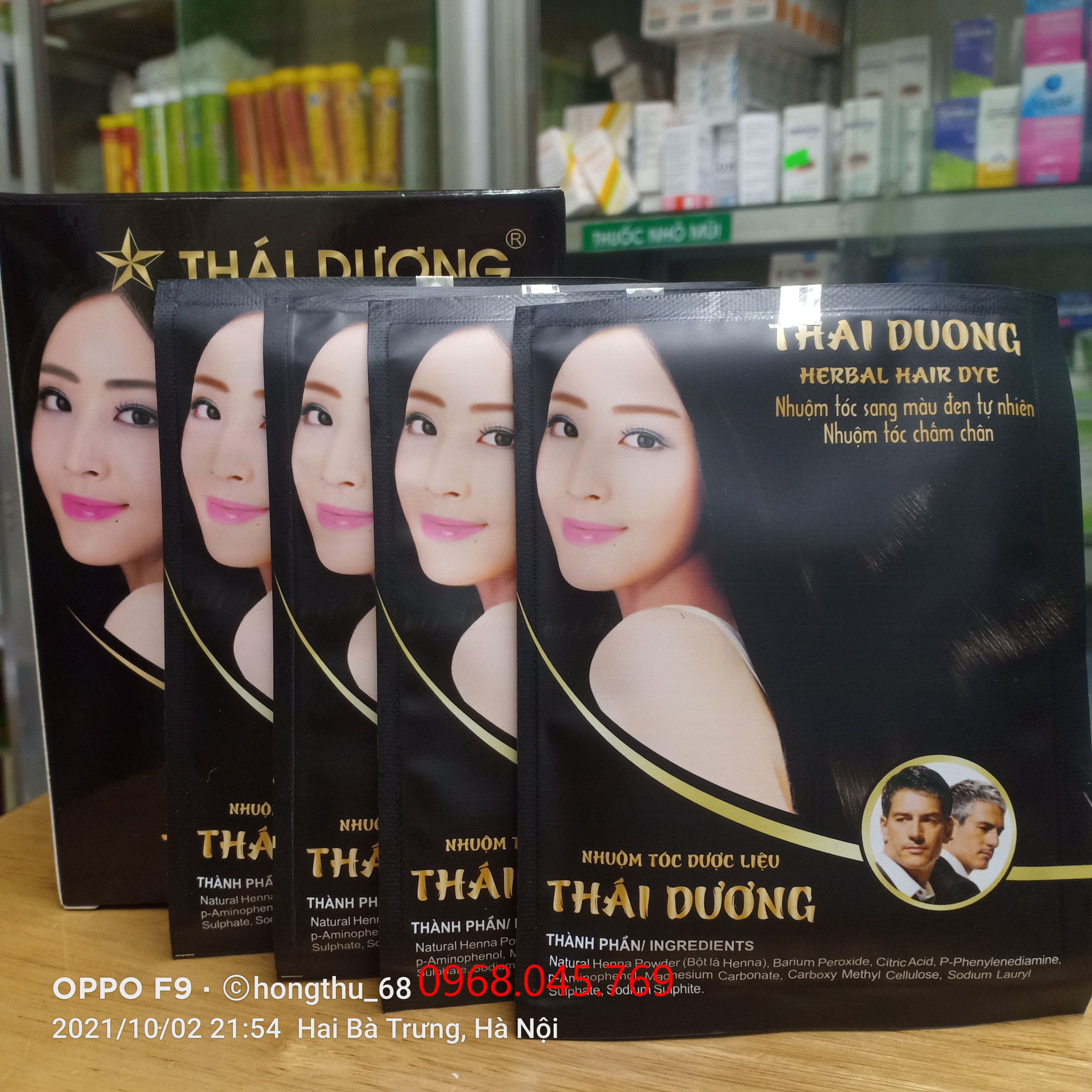 NHUỘM TÓC DƯỢC LIỆU THÁI DƯƠNG
