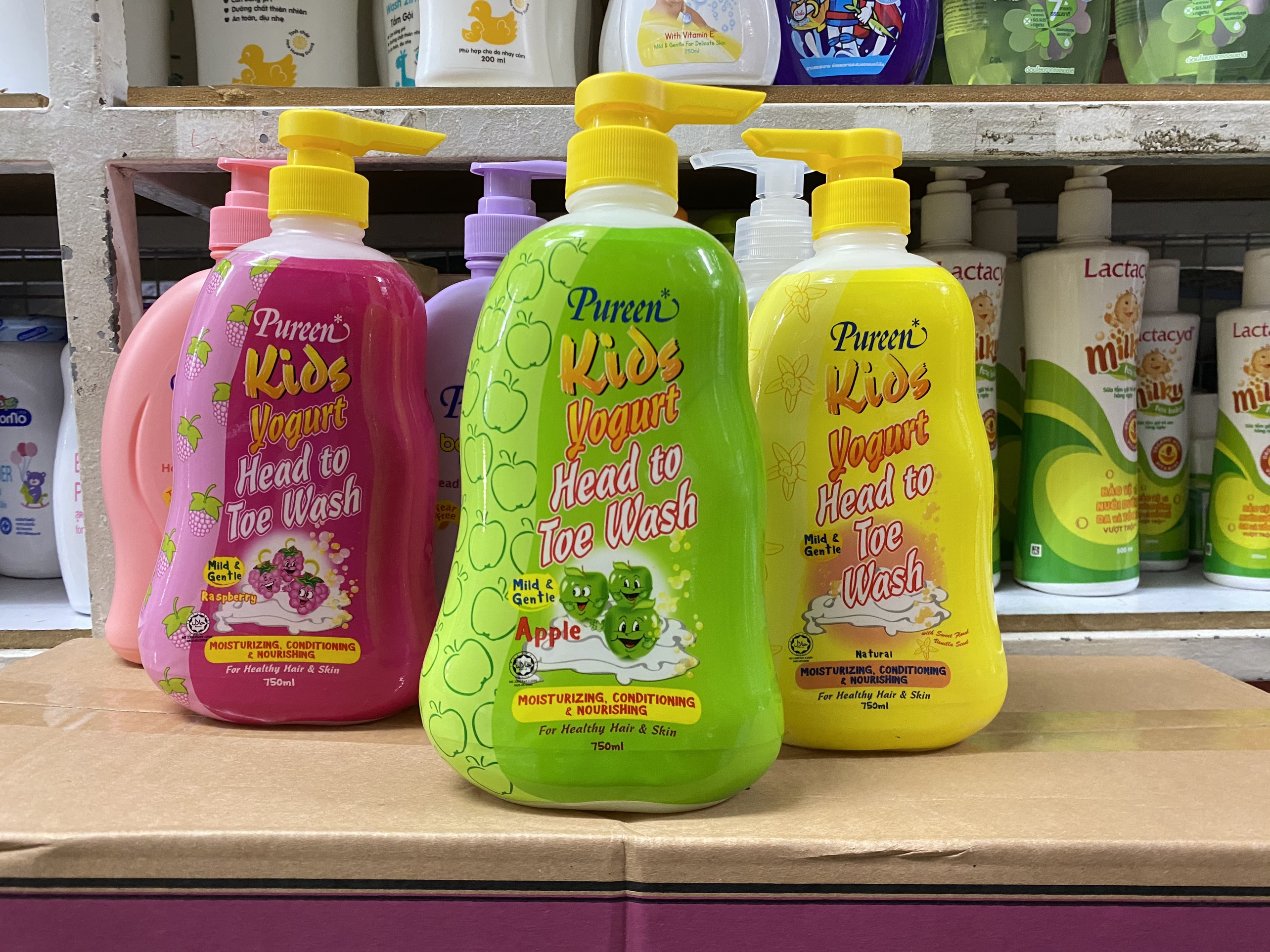 SỮA TẮM GỘI CHO BÉ PUREEN 750ml