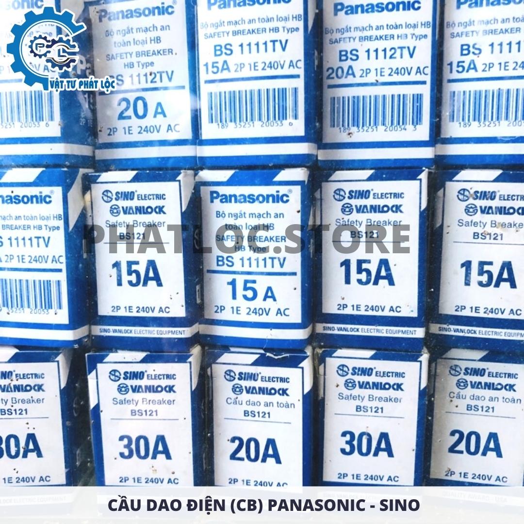 Cầu dao điện - CB cóc 10A - 40A Panasonic và Vanlock
