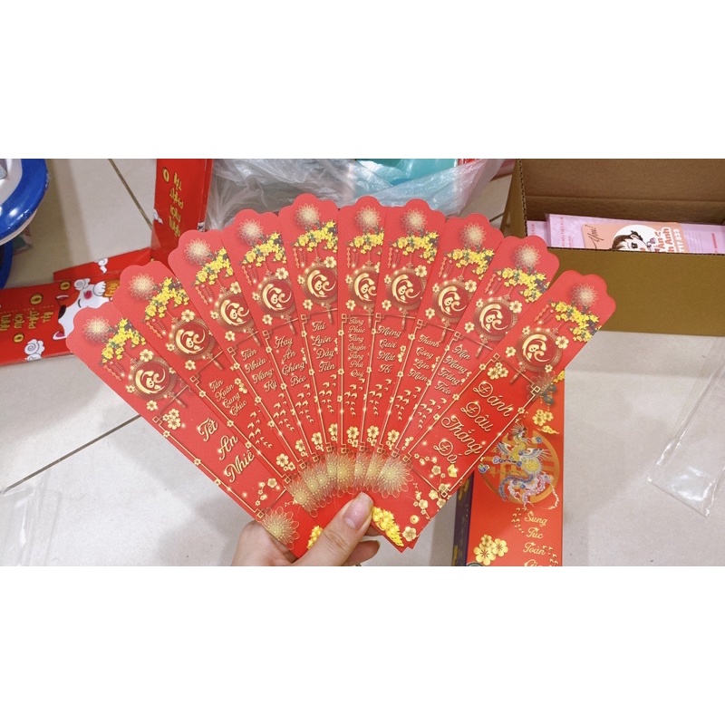 Lì xì gieo quẻ long lân quy phụng giàu sang phú quý