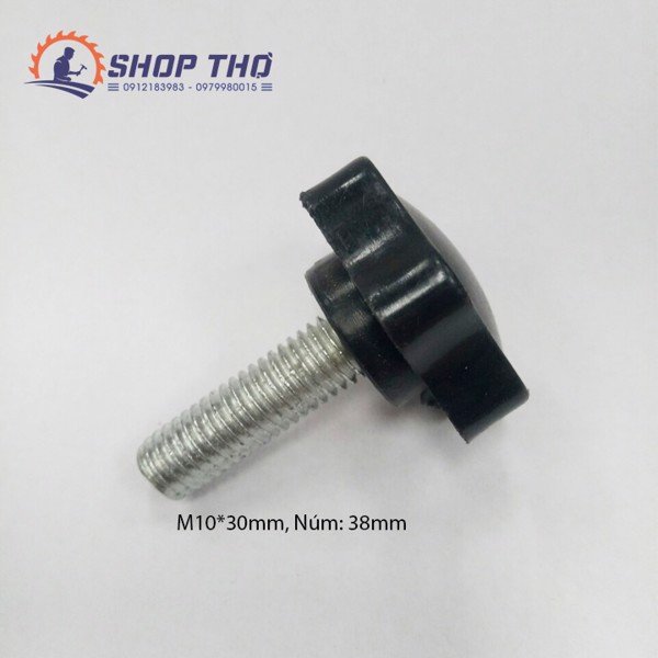 Nút vặn 6 cánh m10