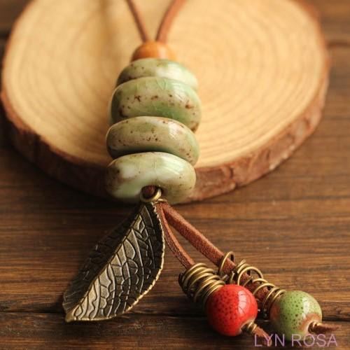 Vòng Cổ Nữ Bốn Vòng Đá Thơ Ngây VCNU-3