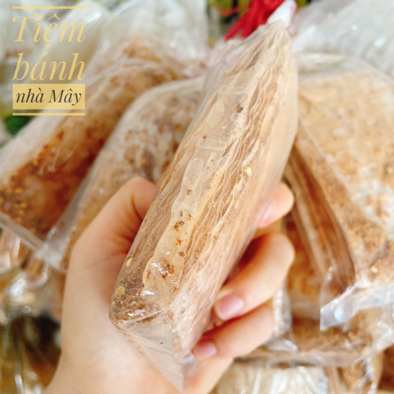 BÁNH TRÁNG XIKE MUỐI TỎI (KHÔ)