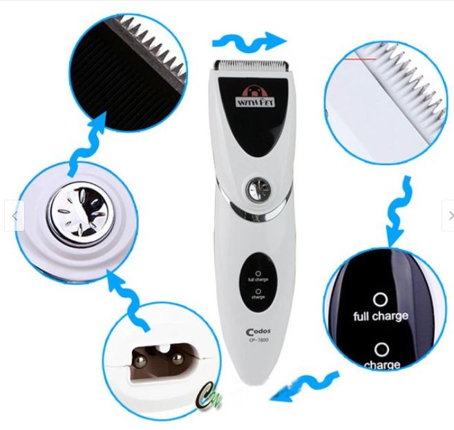 Tông Đơ Cắt Tỉa Lông Chó Mèo Codos CP 7800