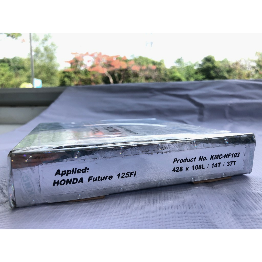 Nhông Sên Dĩa - Future 125 Fi Hiệu KMC [ 14T - 37T ; 428 - 108L ]