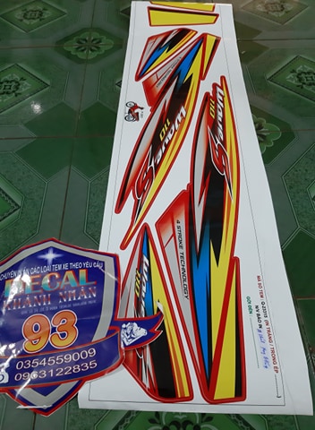 tem rời wave nhỏ decal 3 lớp ko bay màu