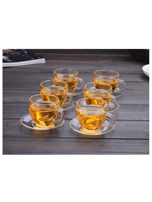Bộ ấm chén pha trà thủy tinh Zeno SET59