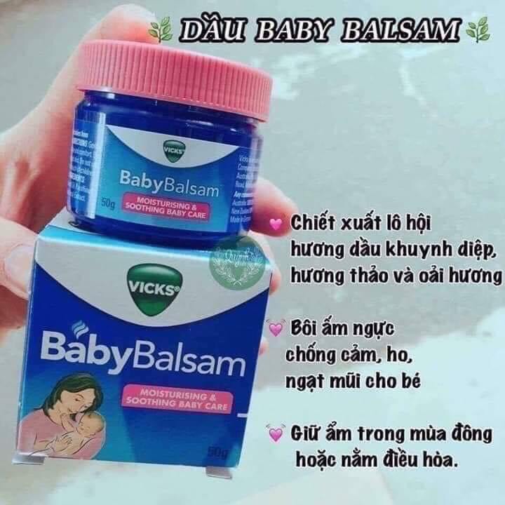 [HCM]Dầu bôi ấm ngực BABY BALSAM