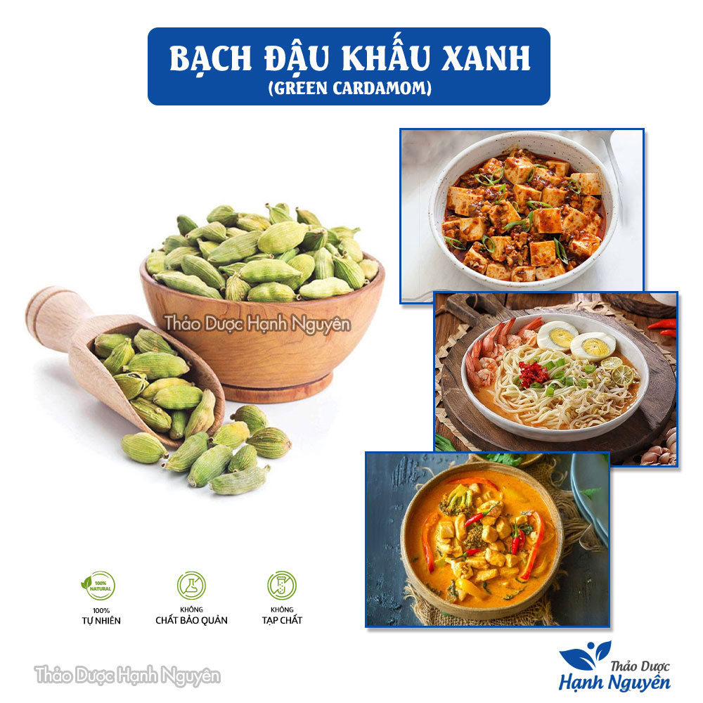 Bạch đậu khấu xanh 100g - thảo dược hạnh nguyên