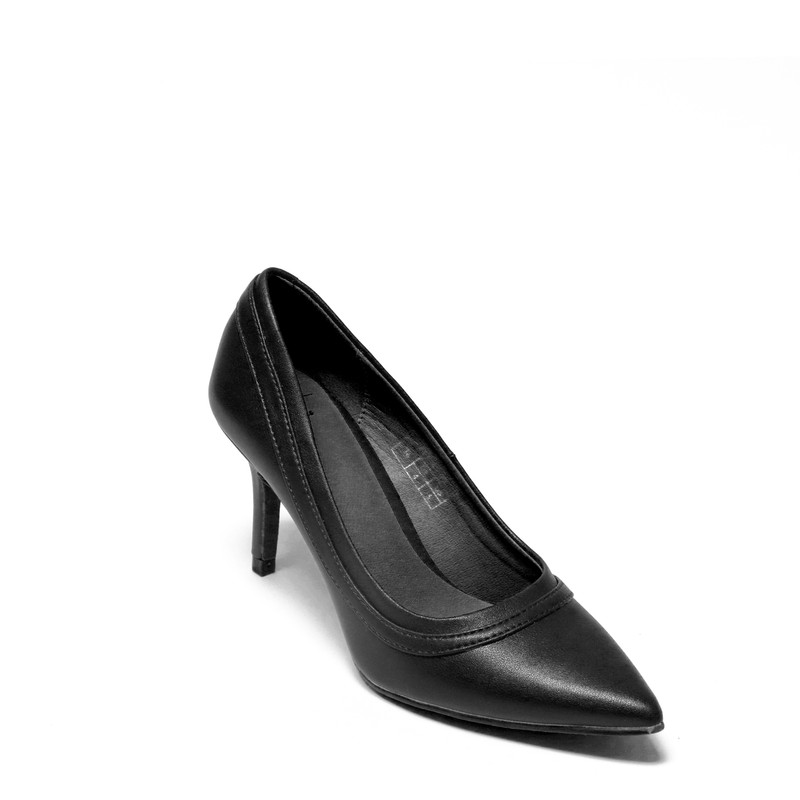 Giày Cao Gót Đế 8cm Bata 711-6230 Đen