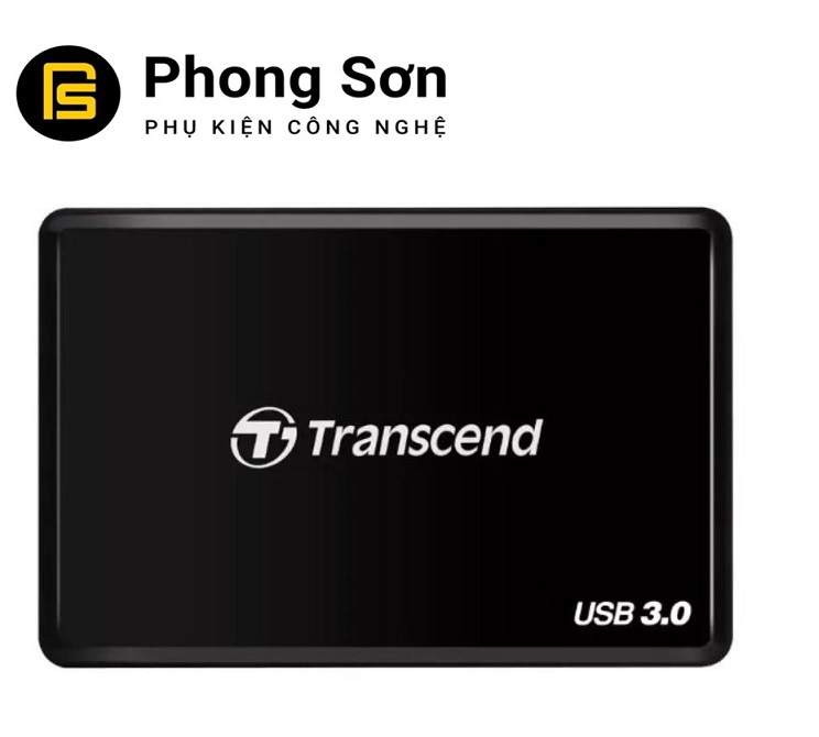 Đầu đọc thẻ nhớ RDF8K USB3.0 (Đen) Transcend