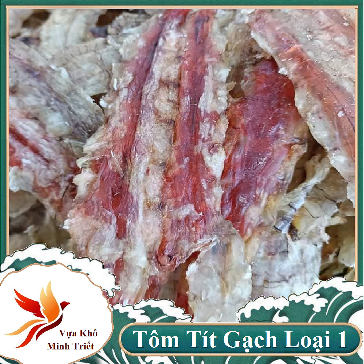 Khô tôm tích 500gr- vựa khô minh triết